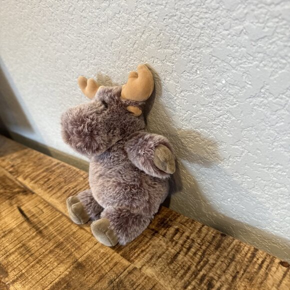 Mary Meyer Fabfuzz Caboodle Moose Plush Stuffed Animal Gray Soft 10” - Picture 6 of 8